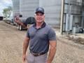 This week Stuart Sanderson's farm dodged a tornado with minimal damage and then, turned around to welcome nearly 100 farmers to a farm field day. (DTN photo by Brent Warren)